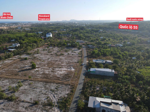 SIÊU PHẨM VEN BIỂN BÌNH CHÂU - DT 604M2 13M mặt tiền có 200 thổ cư