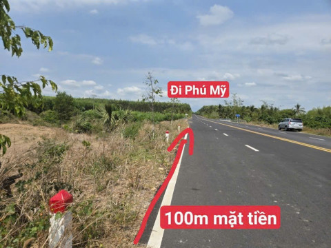 BÁN ĐẤT BÌNH CHÂU - ĐẤT GIÁP SUỐI mặt tiền 100m xã Bình Châu gần suối nước nóng