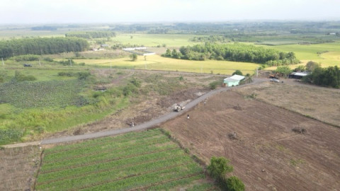 Đất nền xã Đất Đỏ - gần khu công nghiệp Đất Đỏ - 80m mặt tiền đường nhựa giá rẻ